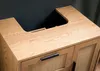 WOHNLING Waschbeckenunterschrank Eiche-Optik 60x60x40 cm Produktbild-Vorschau 5