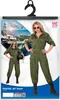 Costume da donna da pilota di jet da combattimento - Anteprima dell’immagine prodotto 4