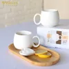 Tazza Wilmax da 400 ml in porcellana bianca per caffè e tè Anteprima dell’immagine prodotto 7