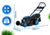 Hexwelt tondeuse thermique HW-KS-224 224 cm³ 53 cm traction Voir les images du produit 2