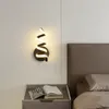 ZMH applique da interno LED nero lampada da parete scala Anteprima dell’immagine prodotto 4