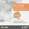 Daunenkissen 40x80 cm 3-Kammerkissen Kopfkissen Kissen Produktbild-Vorschau 4