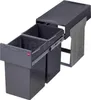 Cestino Hailo 3666101 TA Swing Tandem 2x 15 litri Anteprima dell’immagine prodotto 2