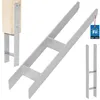 A product shot of metal post anchors and a wooden post secured by one of the anchors, set against a white background. Podgląd zdjęcia produktu