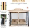 Outsunny Hollywoodschaukel Gartenschaukel Schaukel mit Produktbild-Vorschau 11