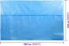 vidaXL Obdélníkový kryt bazénu PE modrý 300 x 200 cm Náhled obrázku produktu 4