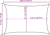 Żagiel przeciwsłoneczny, 160 g/m², beżowy, 5x6 m, HDPE Podgląd zdjęcia produktu 7
