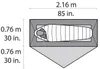 MSR Hubba NX Tent, Kuppelzelt, 1 Person(en), Grau Produktbild-Vorschau 16