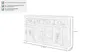 Sideboard Kommode EMANUEL - 150 cm - Massivholz Mango - Die Produktbild-Vorschau 3