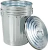 Linder Exclusiv Verzinkter Abfalleimer mit Deckel 30l Produktbild-Vorschau 2