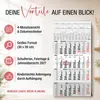 4 Monatskalender 2027 Wandkalender mit rotem Datumsschieber Produktbild-Vorschau 2