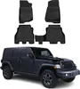 2017-2025 Jeep Wrangler Rubicon Podlahové rohože TPE černé Náhled obrázku produktu 1