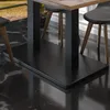 MADRID | Bistro Doppel Tischgestell | Schwarz | Höhe: 72 cm Produktbild-Vorschau 13