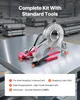 Kit de cerclage métallique SucceBuy 4 pièces, appareil de Voir les images du produit 2