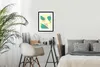 MuchoWow® Gerahmtes Poster Sommer - Blätter - Tropfen 30x40 Produktbild-Vorschau 7