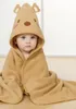 Kinder Kapuzenhandtuch 80x80 cm – Weiches Badeponcho für Produktbild-Vorschau 2