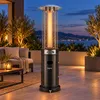 Zelsius Gas Heizstrahler "Gstaad", Schwarz, Ø 53 x (H) 181 Produktbild-Vorschau 2