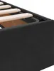 Ottoman Bettgestell mit Speicher Schwarz 200 x 200 cm Samt Produktbild-Vorschau 9