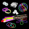 100 Arm Knicklichter 8 Farben, Leuchtstäbe Neon Party Deko, Produktbild-Vorschau 6