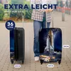 NoBoringSuitcases.com® Kufr Príručná batožina Vozík Kufr na Náhľad obrázku produktu 3