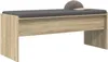 Chodbičková lavice s polštářem Sonoma dub 103 x 38 x 40 cm Náhled obrázku produktu 2
