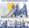 YARDIN Kinderrutsche 4-in-1 Rutsche Indoor Multifunktional Produktbild-Vorschau 5
