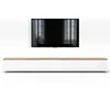AX LIVING Barvo 3x100 TV Kommode Lowboard Braun/Weiß Produktbild-Vorschau 3