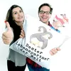 Mr. & Mrs. Panda Kuschel Kissen Pinguin Bester Produktbild-Vorschau 5