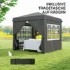 Outsunny Pavillon 2,5x2,5m wasserabweisend Stabil Produktbild-Vorschau 7