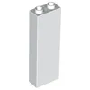 2454 White Brick 1 x 2 x 5 - Blocked Open Studs / Hollow Podgląd zdjęcia produktu 2