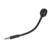 A black microphone with a 3.5mm connector on a white background. Podgląd zdjęcia produktu