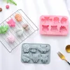 CANDeal 2 kusy Formy na čokoládu so 6 dutinami, roztomilá Náhľad obrázku produktu 3