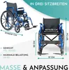Rollstuhl RIO - faltbarer & leichter Greifreifen-Rollstuhl Produktbild-Vorschau 6