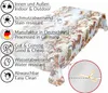 Tischdecke Wachstuch Weihnachten Weiß Robust Produktbild-Vorschau 5