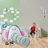 Relaxdays Pop Up Spielzelt Elefant, mit Spieltunnel, Produktbild-Vorschau 3