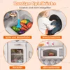 COSTWAY Kinderküche Holz, Spielküche mit Kochherd, Produktbild-Vorschau 6