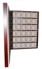 Uhrenvitrine Wandvitrine für 30 Uhren braun Schaukasten NEU Produktbild-Vorschau 3
