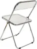 1er Set Acryl Klappstuhl,Lounge-Sessel,Besuchersstuhl,Weiß Produktbild-Vorschau 6