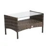 SVITA Rattan Set BROOKLYN in Braun Gartenmöbel Terrasse Produktbild-Vorschau 5