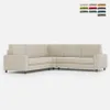 Moderner Ecksofa 5-Sitzer 246x246cm aus Stoff Sakar 14AG - Produktbild-Vorschau 1