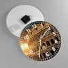 Wanduhr - Rund - Glasuhr - Coloseum Roma Architektur Produktbild-Vorschau 2