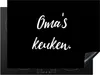 KitchenYeah© Herdabdeckplatte Kochen - Zitate - Großmutters Produktbild-Vorschau 1