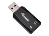 Equip Adapter USB-A->      2x3.5mm St/Bu             Produktbild-Vorschau 2