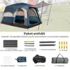 Tente COSTWAY pour 4-6 personnes, tente de camping avec Voir les images du produit 9