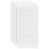 vidaXL Dveře šatní skříně lamelové 4 ks bílé 99,3x49,4 cm Náhled obrázku produktu 1