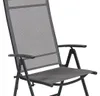 Garten Klappstuhl Metall - Textilen Anthrazit 7 Positionen Produktbild-Vorschau