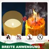 UISEBRT Set de 3 bougies LED avec guirlande lumineuse, sans Voir les images du produit 4