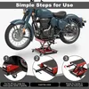 JOIEYOU zvedáky na motocykly kovový zvedák na motocykly s Náhled obrázku produktu 4