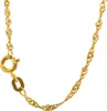 Goldkette Singapurkette Halskette Breite 1,2 mm 40 cm 333-8 Produktbild-Vorschau 8