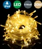 SWANEW 20m 200 LED lampek choinkowych wodoodporne Podgląd zdjęcia produktu 1
